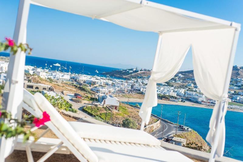 The Corfos Hills House Mykonos Town Exterior foto