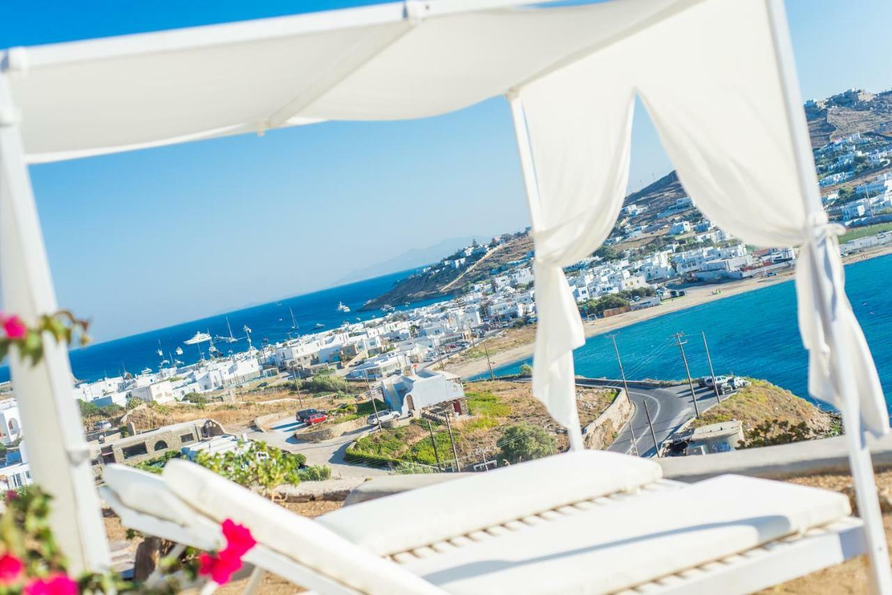 The Corfos Hills House Mykonos Town Exterior foto